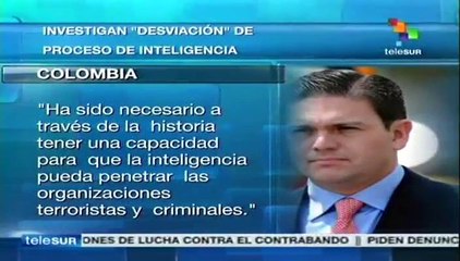 Habla Pinzón de inteligencia Vs. terrorismo: "se desvió" en Colombia