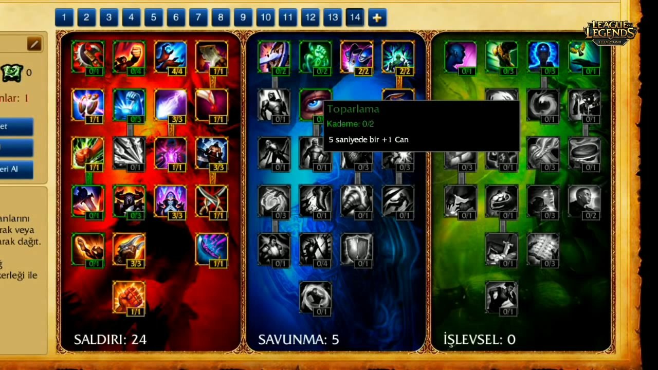 LoL 101 Yeni Yama, Yeni Orman Rolü Bölümü