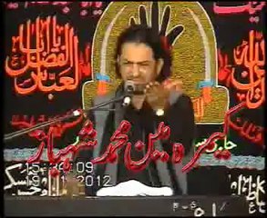Allama Nasir Abbas Shaheed majlis 1st muharam 1434 hijri at pikhyala
