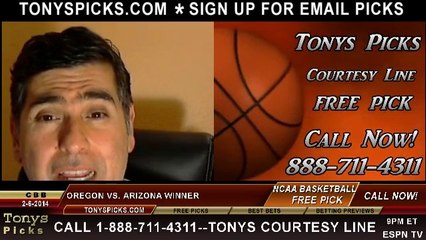 Arizona Wildcats vs. Oregon Ducks Pick Prediction NCAA College Basketball Odds Preview 2-6-2014