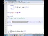 New JavaScript & jQuery Tutorials part 11 of 25 (Hindi & Urdu) Prompt Box