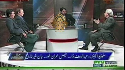 Masood Sharif Khan Khattak in Mukalma with Israr Kasana 20Jan2014-Part4
