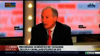 Xavier Huillard, président directeur général de Vinci, dans Le Grand Journal – 06/02 4/4
