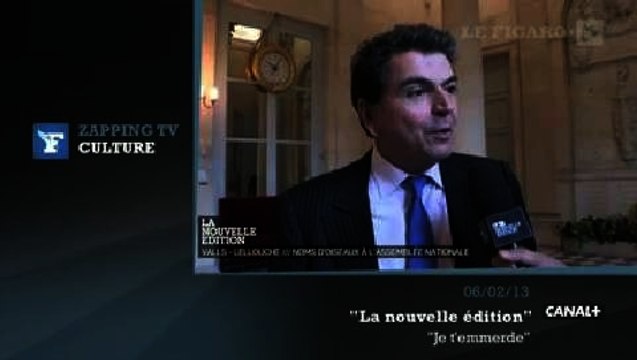 Zapping TV - Manuel Valls à un député UMP : Je t'emmerde !