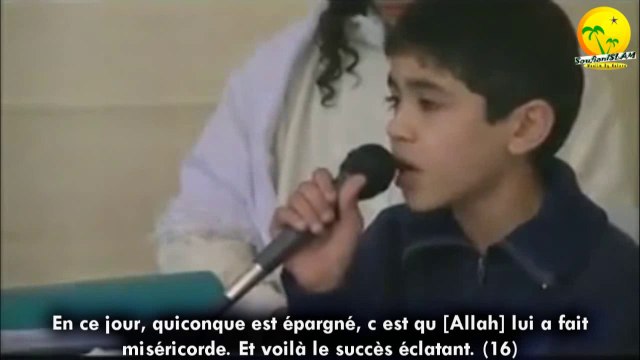 Macha'Allah, Récitation très douce un enfant musulman (Sourate Al-Ana’ m,verset 13-19)