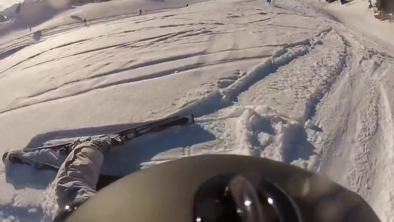GoPro HD Hero 2 Ski Crash At St  Anton