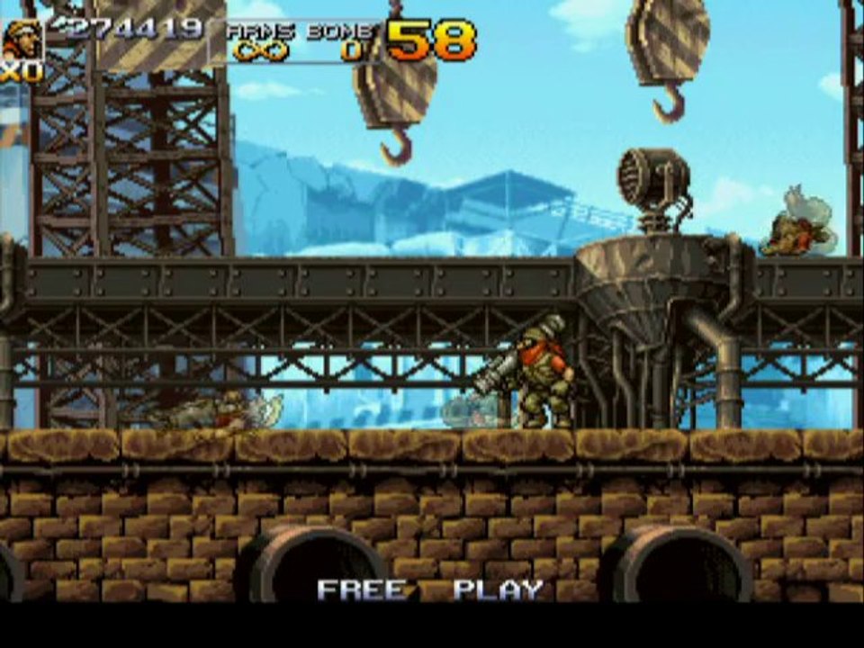 Metal Slug Anthology Metal Slug 5 Arcade Full Run (PS2) CoinFeeding
