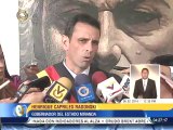 Capriles se desvincula de actividades convocadas por López y Machado