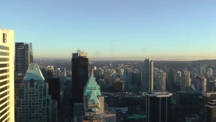 Downtown Vancouver, Canada On January 24, 2014