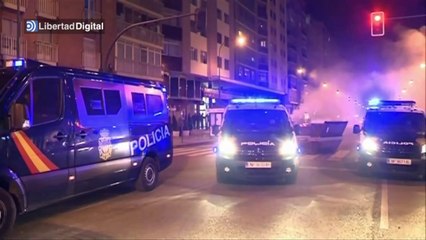 Violenta protesta en Burgos por una obra pública