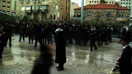 Ultra-Orthodox Jews protest in Israel after losing stipends