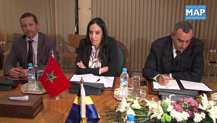 السيدة بوعيدة تتباحث بالرباط مع رئيس البرلمان السويدي