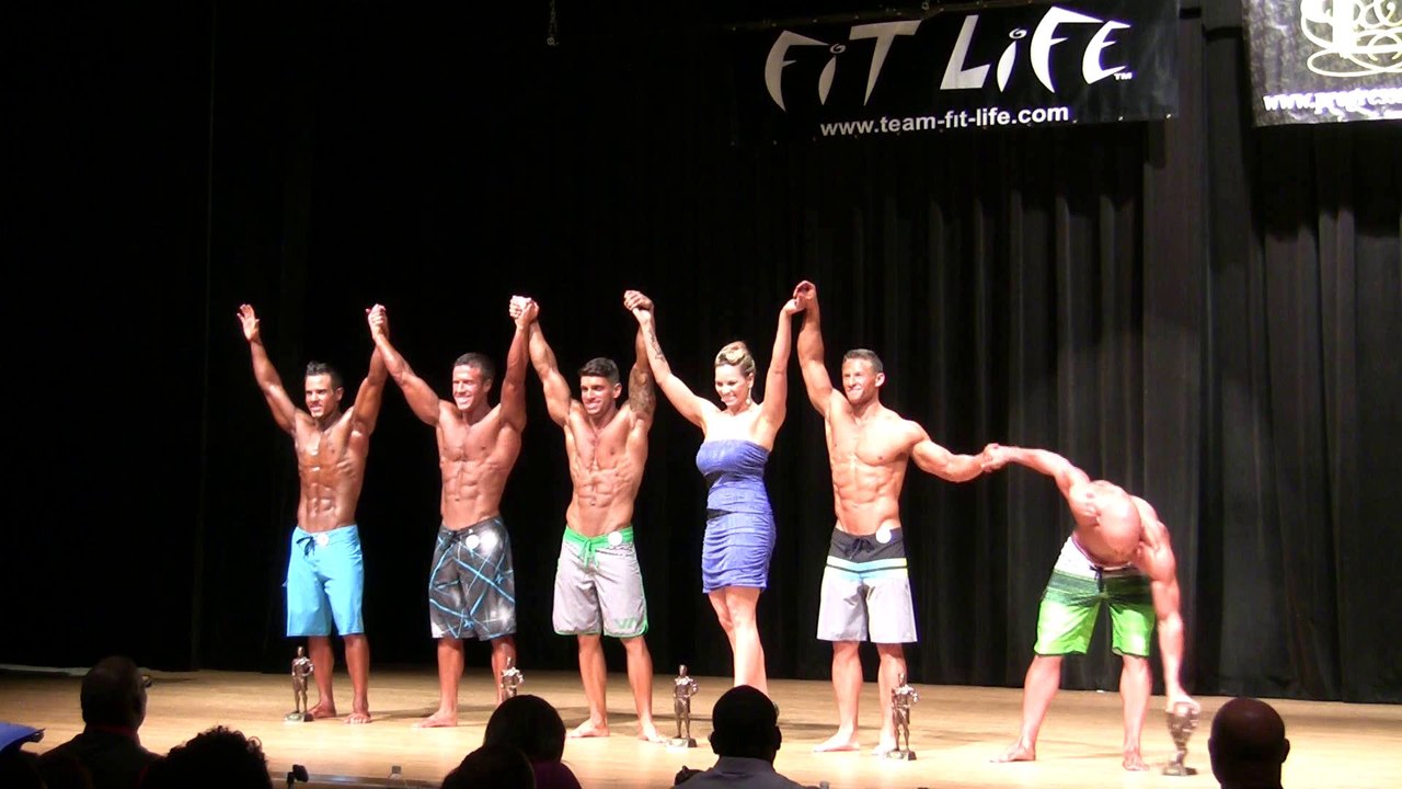 2013 NPC All South Bodybuilding Championship Men's Physique Short Class Award Ceremony