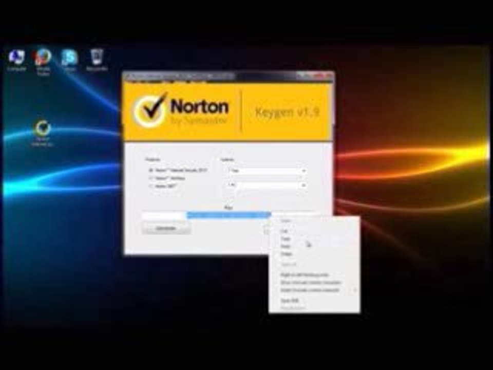 Norton Internet Security 2013 Ÿ Générateur de clé Télécharger gratuitement