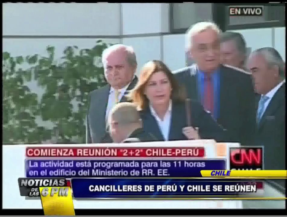 Noticias de las 6: se dio inicio a reunión 2+2 entre Perú y Chile (1/2)