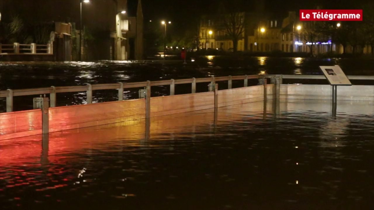Quimperlé. Troisième série de crues de l'hiver : entre inquiétude et fatalisme