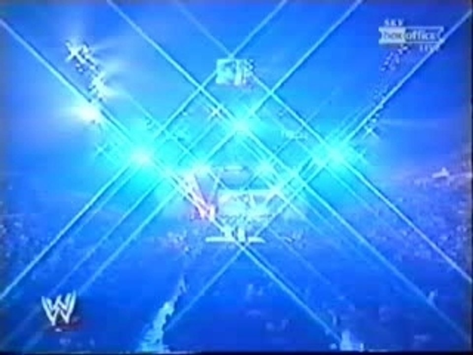 WWE Title, Rock vs. Angle vs. Taker