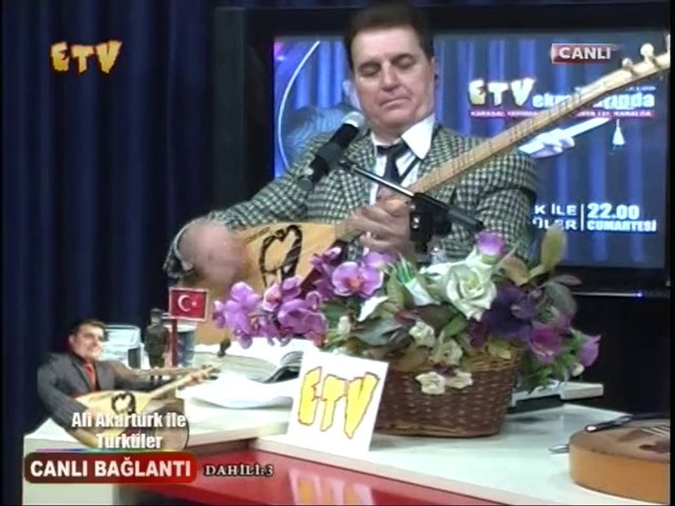 FATMA GÜLER DAM BAŞINDA SARI ÇİÇEK  ETV 2014-02-07