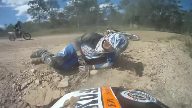 GoPro Brutal Motocross CRASH At Tivoli