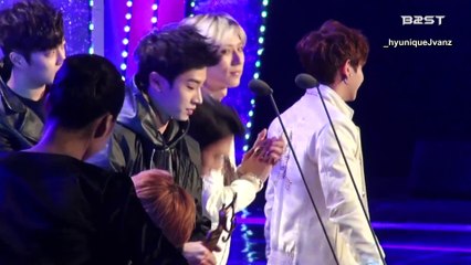 [ENG SUB] BEAST 2014 Awards BTS
