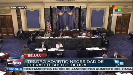 Se agota el tiempo para techo de deuda en EE.UU.