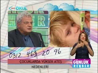 Çocuklarda yüksek ateşin nedenleri Bölüm 1