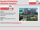 Republic of Whitefield Bangalore 2 BHK,3 BHK Flats by Divyasree Developer