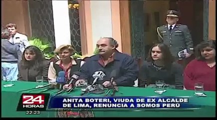 Somos Perú: Anita Botteri y miembros fundadores renuncian al partido