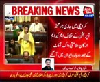 MQM & PMLF's protest in Sindh Assembly against Law & Order situation in Karachi