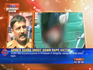 Rape victim shot dead by goons