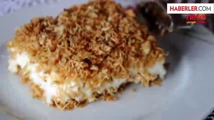 Muhallebili Kadayıf Tatlısı