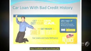 Car loan for people with bad credit | Sameday Car loan - Cashtable