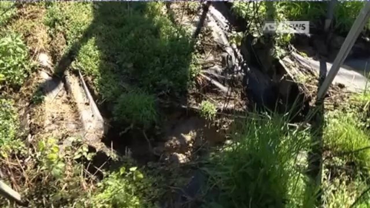 DOPO LA PIOGGIA, ANCORA FRANE