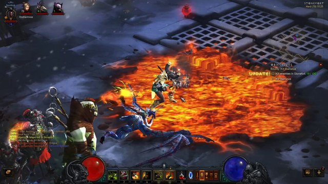 Diablo III: Reaper of Souls - Effet de l'anneau des flammes infernales L70