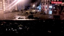 Morlaix. Les rues du centre-ville inondées ce jeudi avant minuit