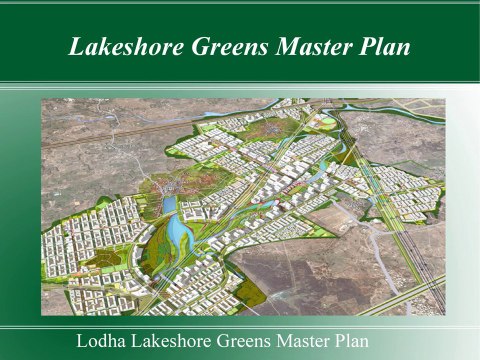 Rs.4779 / Sq. Ft. 2BHk+2T Lodha Lakeshore Greens - 8080921094