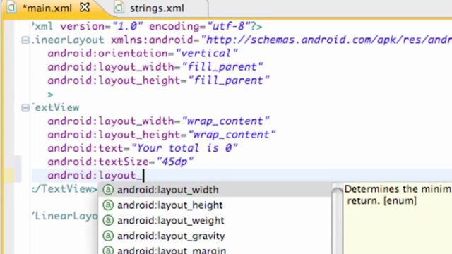 007 - Creating A Button in XML and Adding an ID on Gegasoft.com