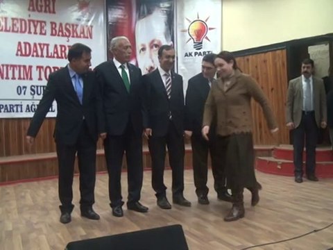 EFE,AĞRI AK PARTİ ADAY TANITIM TOPLANTISINDA