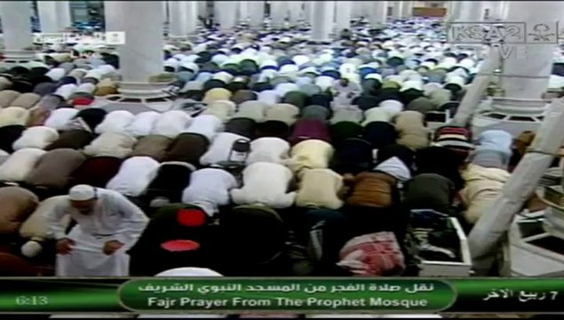 7th February 2014 Madeenah Fajr led by Sheikh Hudhaify