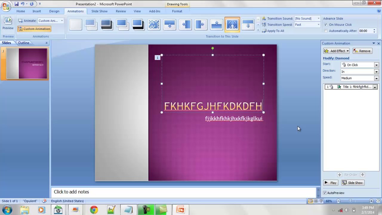 MS POWERPOINT TRAINING IN URDU CLASS 2