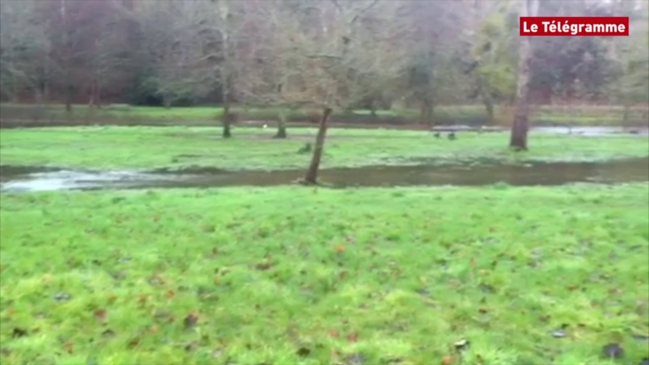 Guingamp. Le Trieux a débordé mais peu de maisons inondées