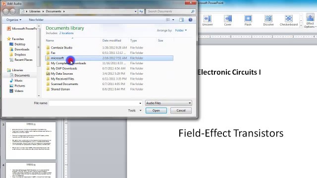 Lesson 15.6 Adding Transition Animation Sound - MS PowerPoint Urdu and Hindi language by Microsoft Office Power Point 2010 free online video Training Tutorials