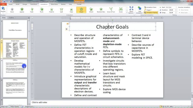 Lesson 15.8 Using Animation Painter - MS PowerPoint Urdu and Hindi language by Microsoft Office Power Point 2010 free online video Training Tutorials