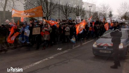 Manifestation des salariés de Staples-JPG