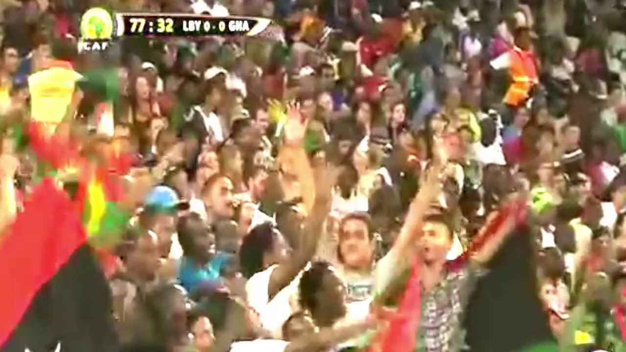 فيديو لقطات من فوز منتخب ليبيا بكاس افريقيا و فرحة الناس
