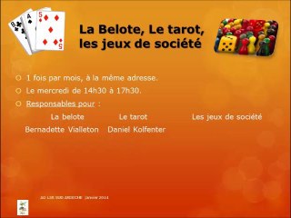 Nos activités en 2014