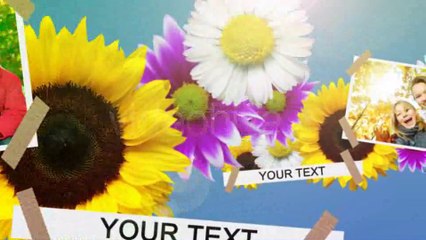 Flowers Album - After Effects Template