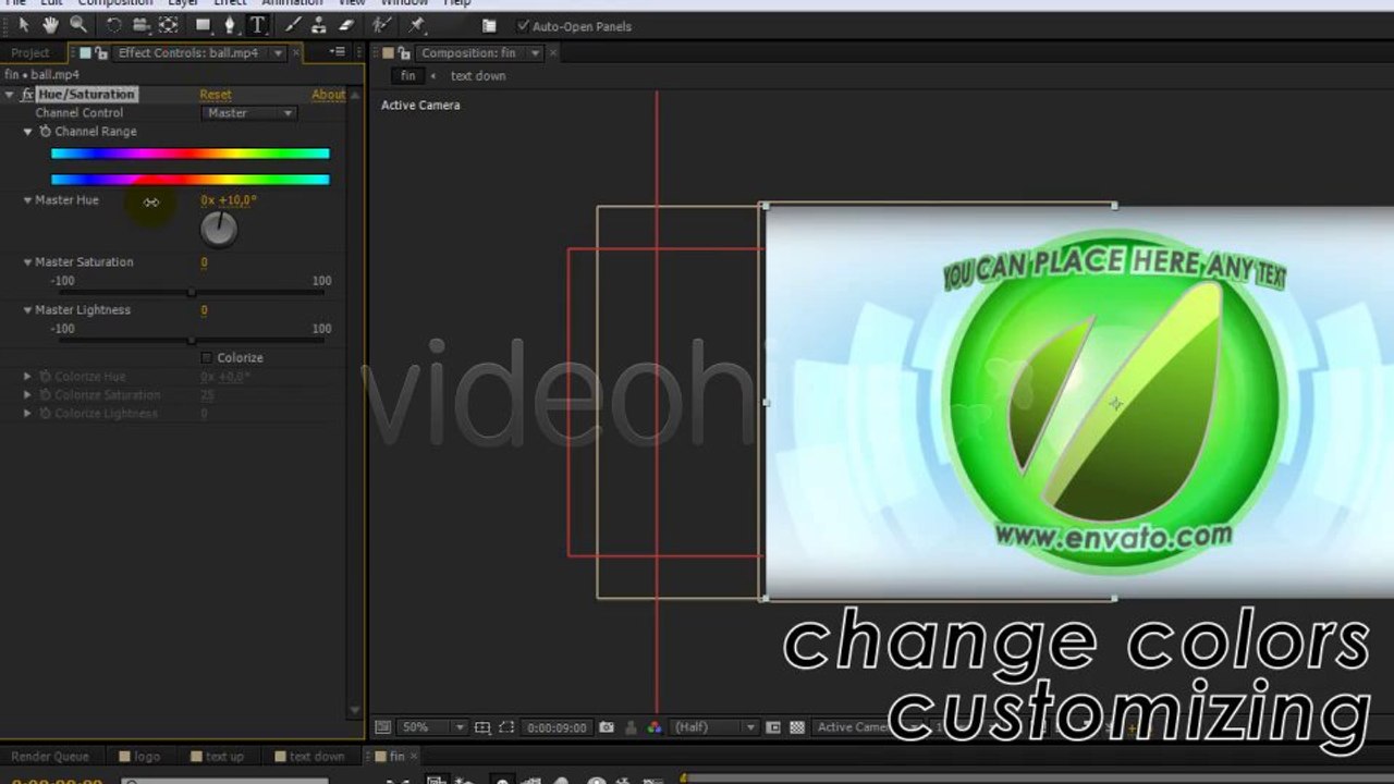 Ball Logo Reveal - After Effects Template