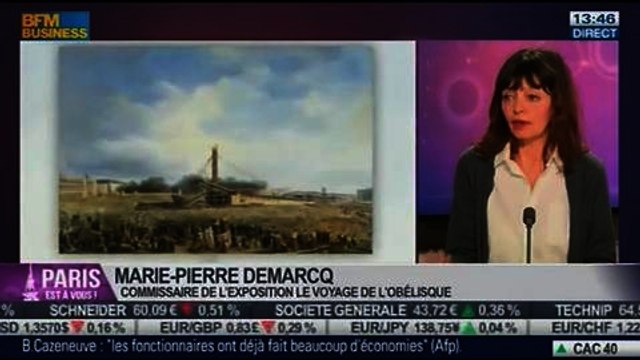 La sortie du jour: Marie-Pierre Demarcq, commissaire de l’exposition Le Voyage de l'Obélisque , dans Paris est à vous – 07/02