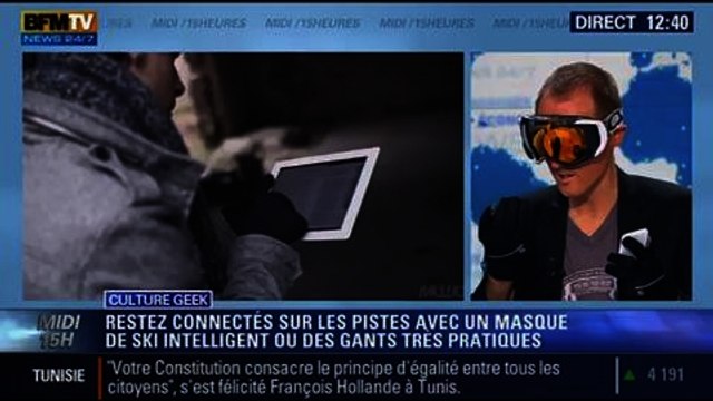 Culture Geek: Skier tout en restant connecté - 07/02